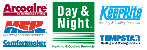 Arcoaire, Heil, Comfortmaker, Day & Night, Keeprite, and Tempstar Related HVAC Dealer Web Sites